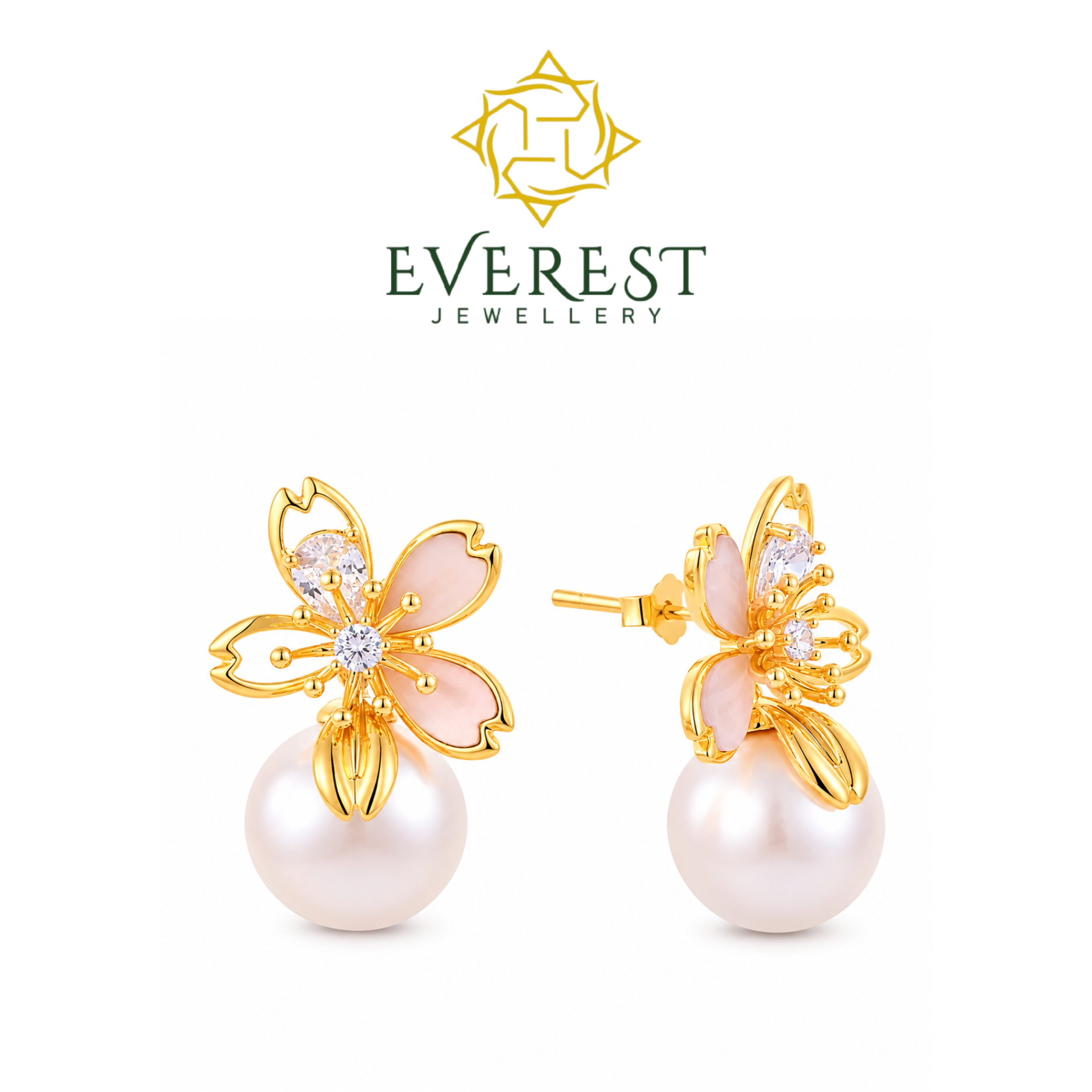 Blossom Pearl Earrings