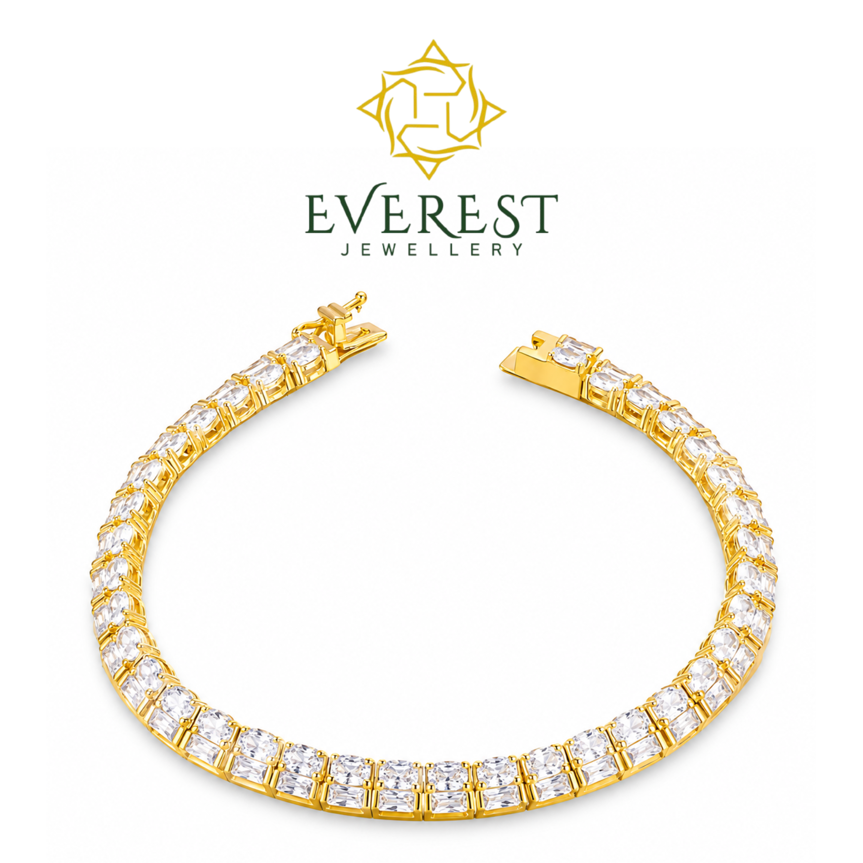 brilliant CZ Tennis Bracelet