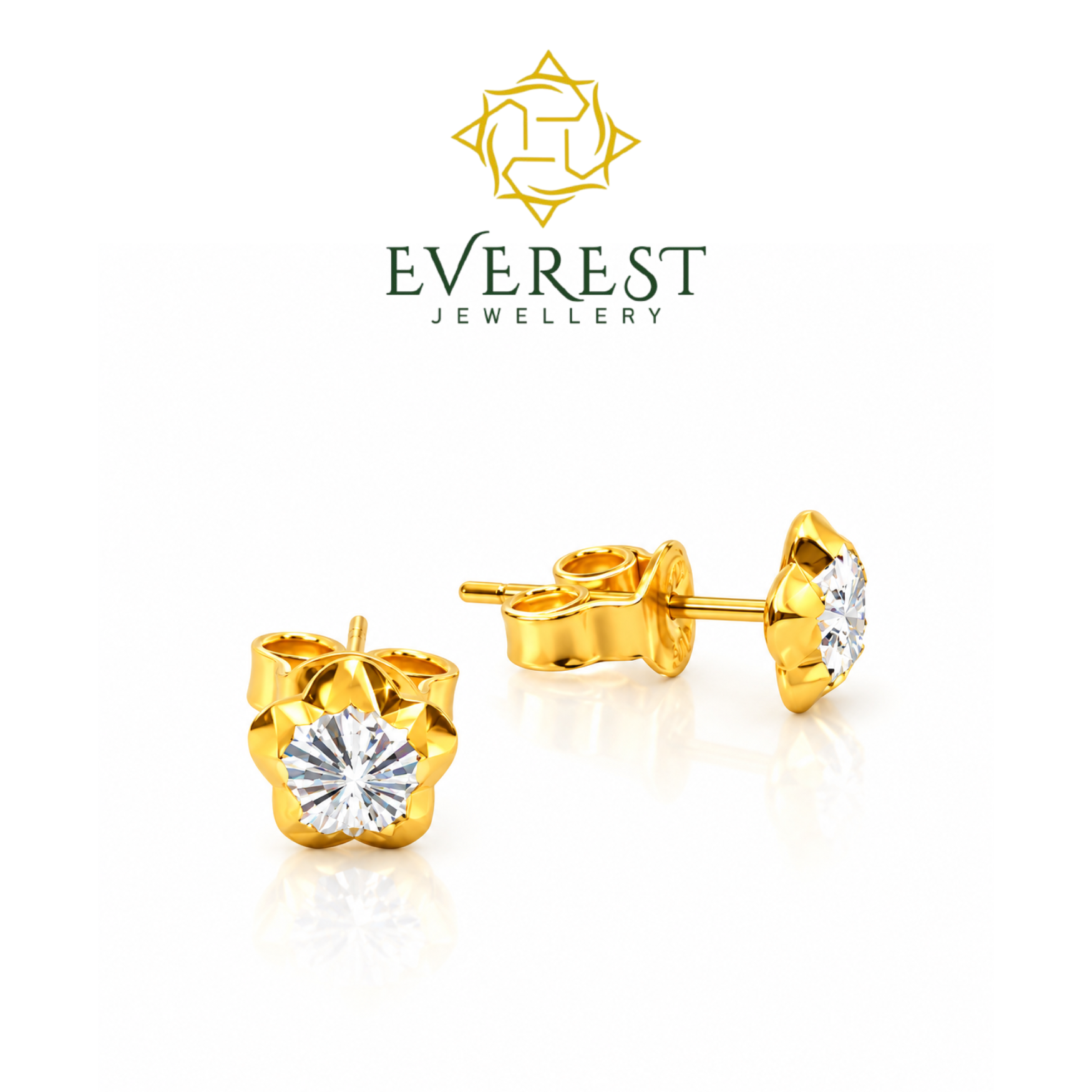Flower Ear Stud