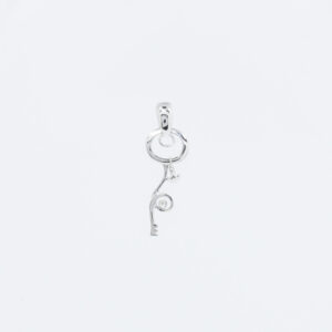 Alice's Key Diamond Pendant