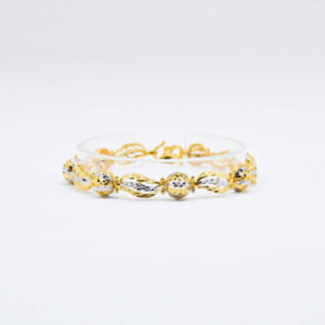 1/2 Ball & Leaf Bracelet