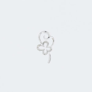 Four Leaf Diamond Pendant