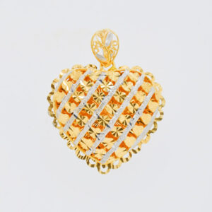 2C Heart In Heart Pendant