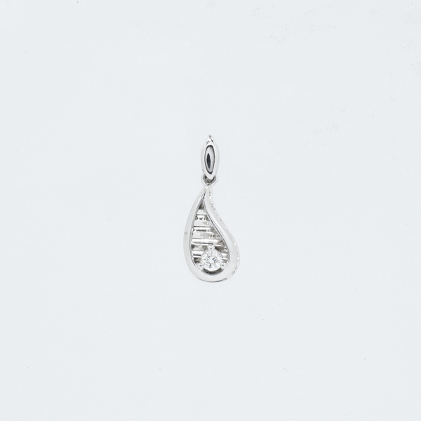 Water Drop Diamond Pendant Everest Jewellery Online