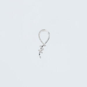 Wrapping Swirl Diamond Pendant