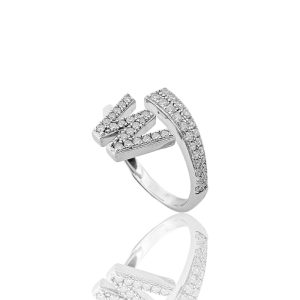 High Quality Zircon 2 in 1 Ring