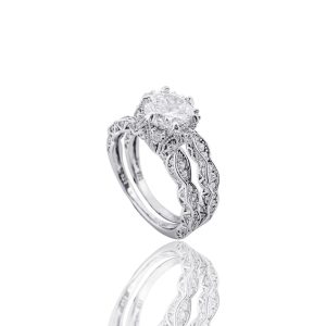 High Quality Zirconia 2 In 1 6 Claw Ring