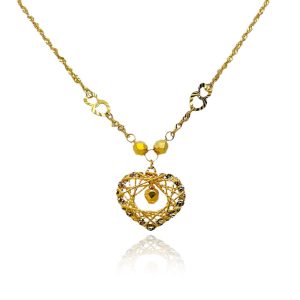 Jin Wei Heart Necklace