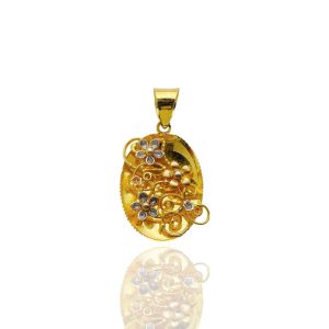 Oval Hollow Pendant