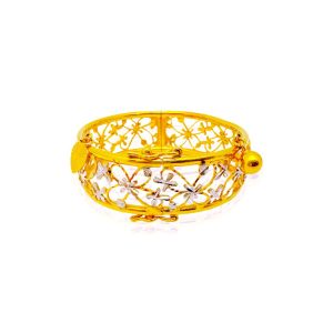 2c flower baby bangle